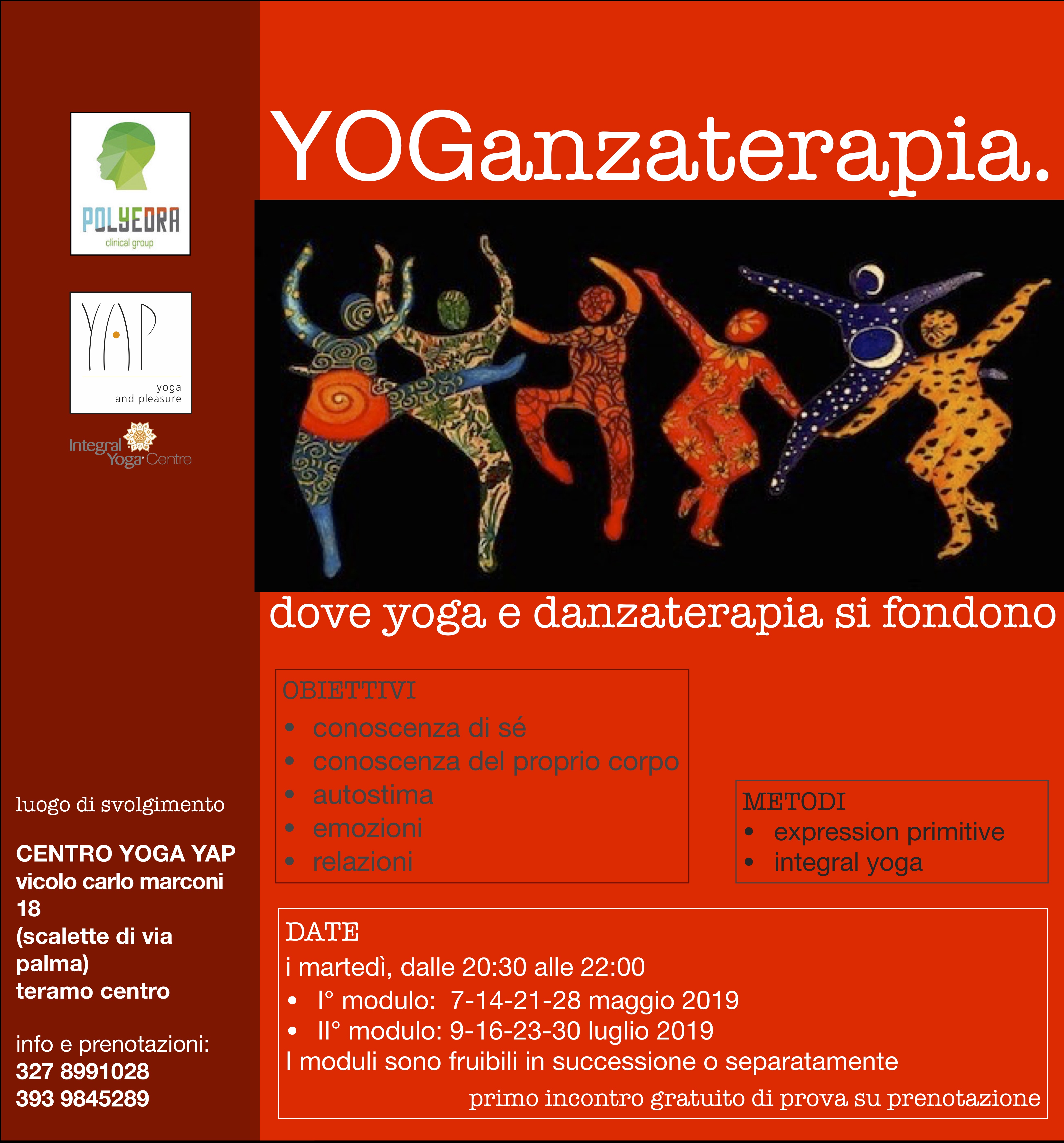 YOGanzaterapia. Dove yoga e danzaterapia si fondono