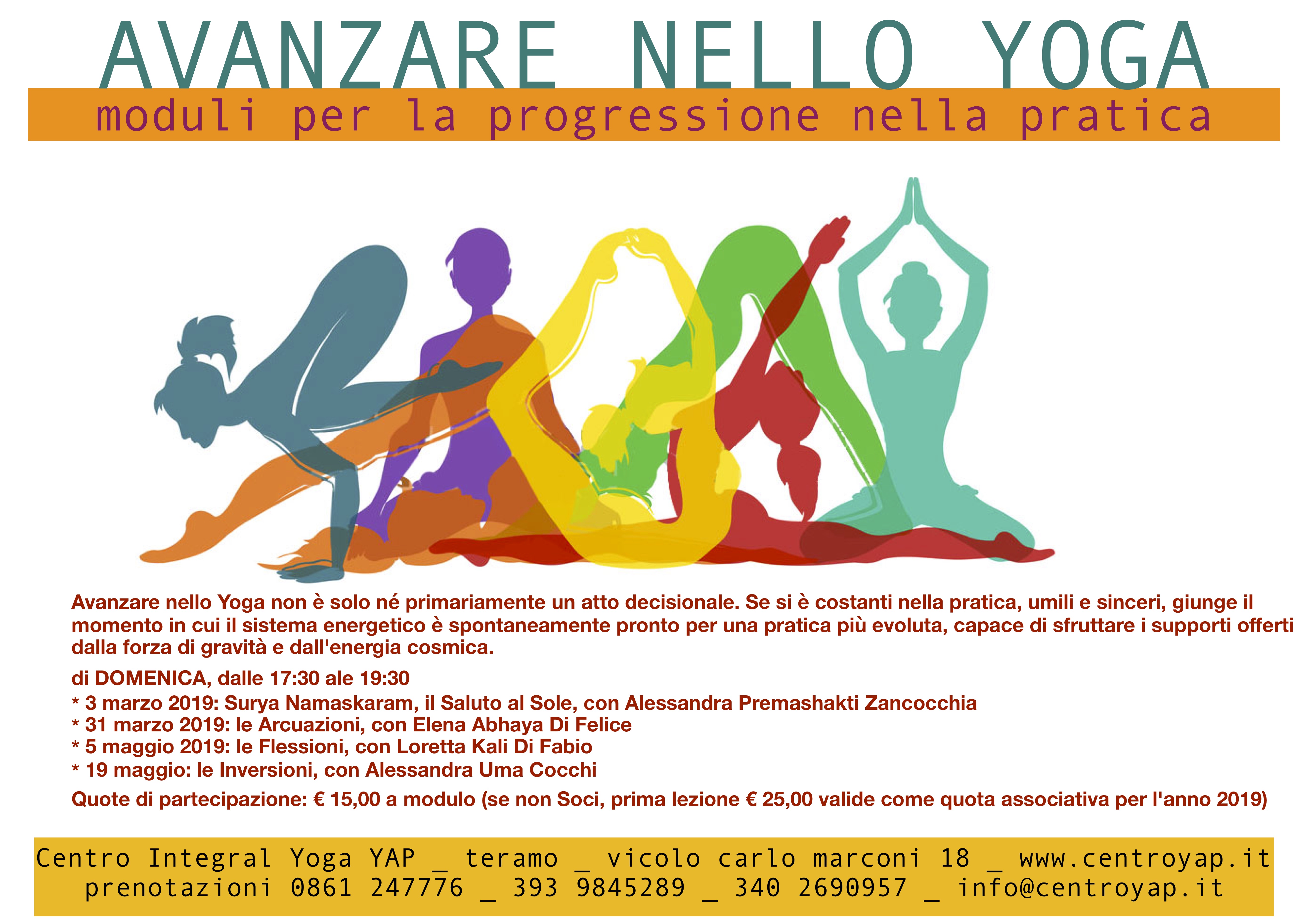 Avanzare nello Yoga – Moduli per la progressione nella pratica