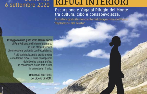RIFUGI INTERIORI. Escursione e Yoga al Rifugio del Monte tra cultura, cibo e consapevolezza