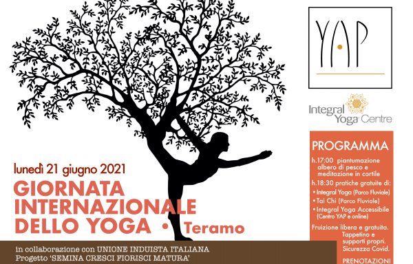 GIORNATA INTERNAZIONALE DELLO YOGA 2021