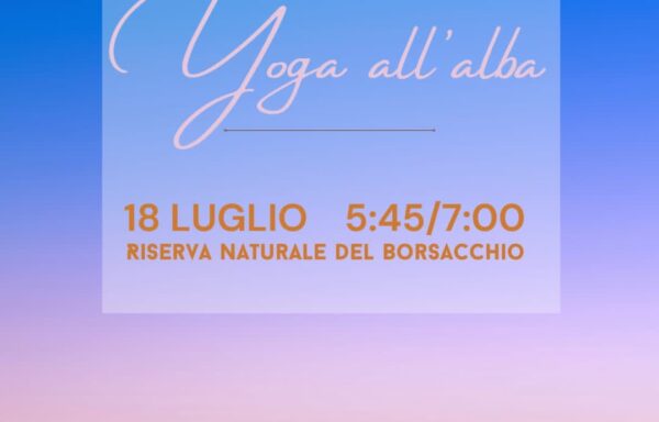 Yoga all’alba
