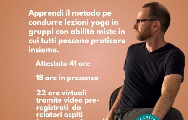 CORSO DI FORMAZIONE IN YOGA ACCESSIBILE